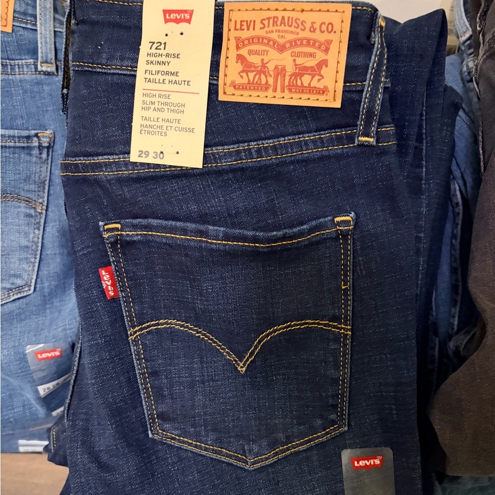 Levi's 721 Women’s Dark Blue Denim Jeans